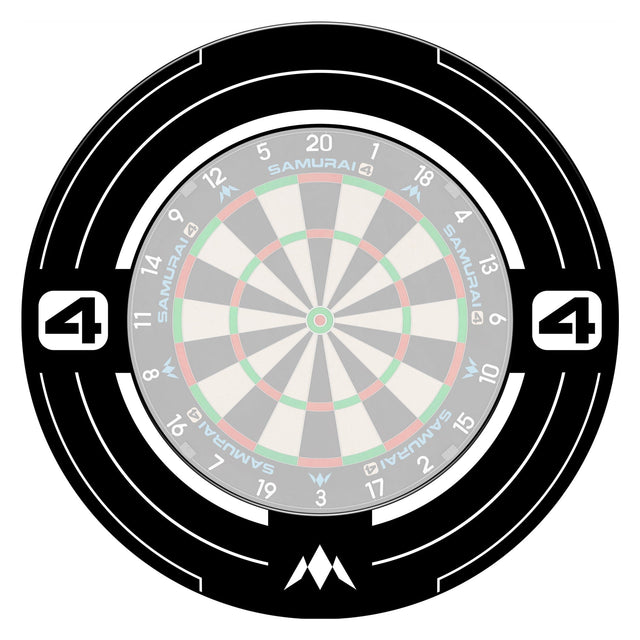 Mission Darts Samurai 4  Surround - White Edition