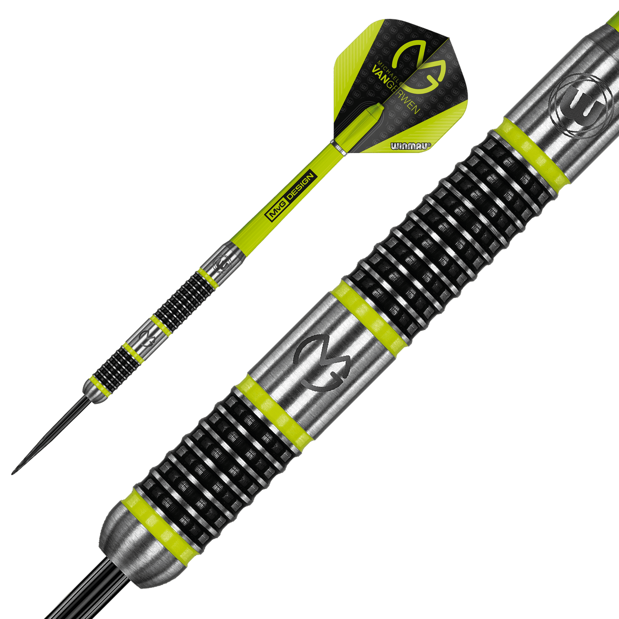 Winmau Michael van Gerwen Darts - Steel Tip - 90% Tungsten - Aspire