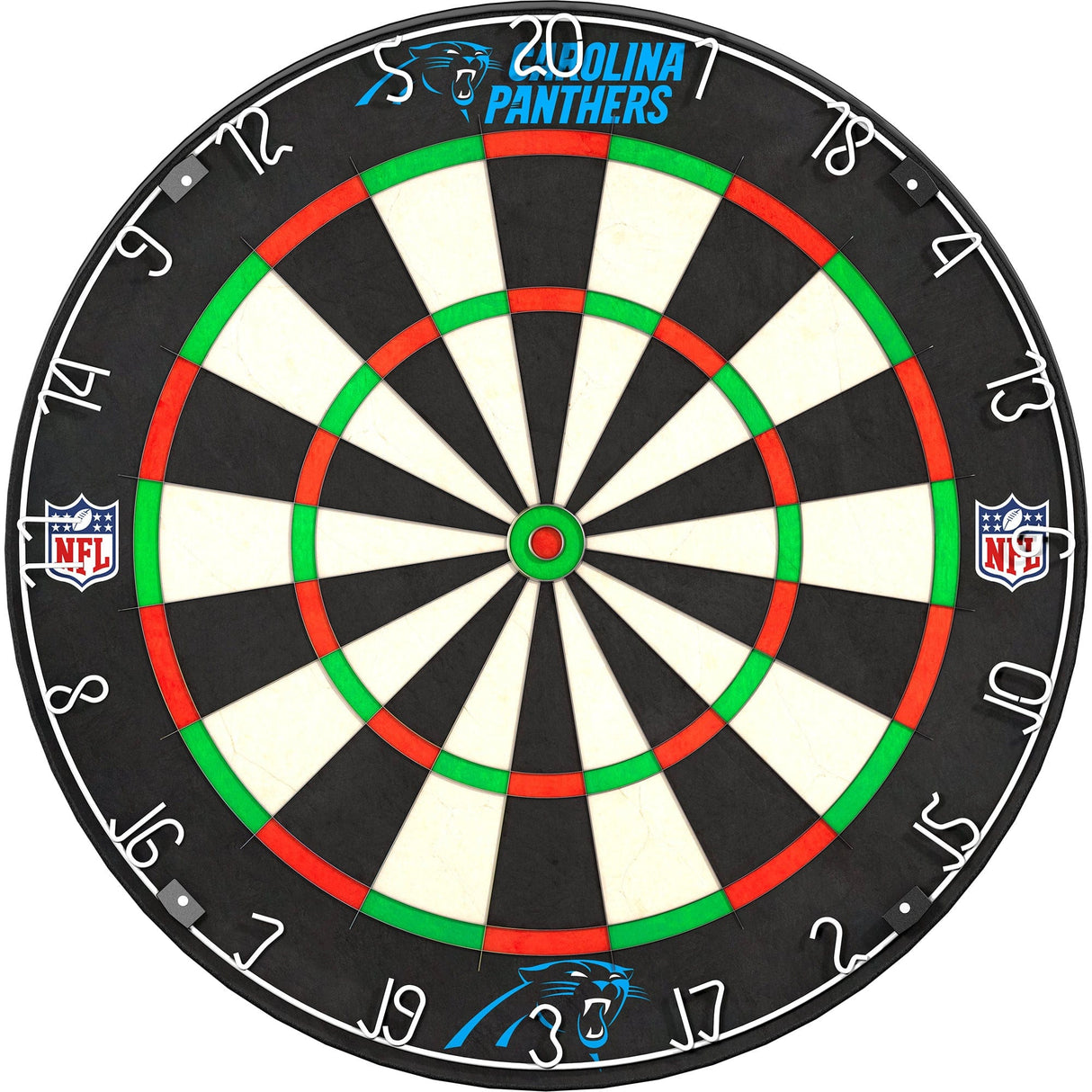 NFL - Professional Dartboard - Official Licensed - Carolina Panthers