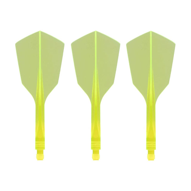 Condor AXE 120 Dart Flights - Narrow - Neon Yellow