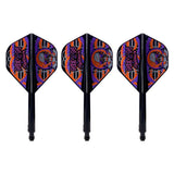 Condor AXE Dart Flights - Neon Nightmare 3