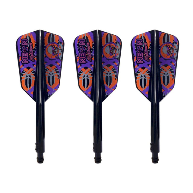 Condor AXE Dart Flights - Neon Nightmare 3 - Slim