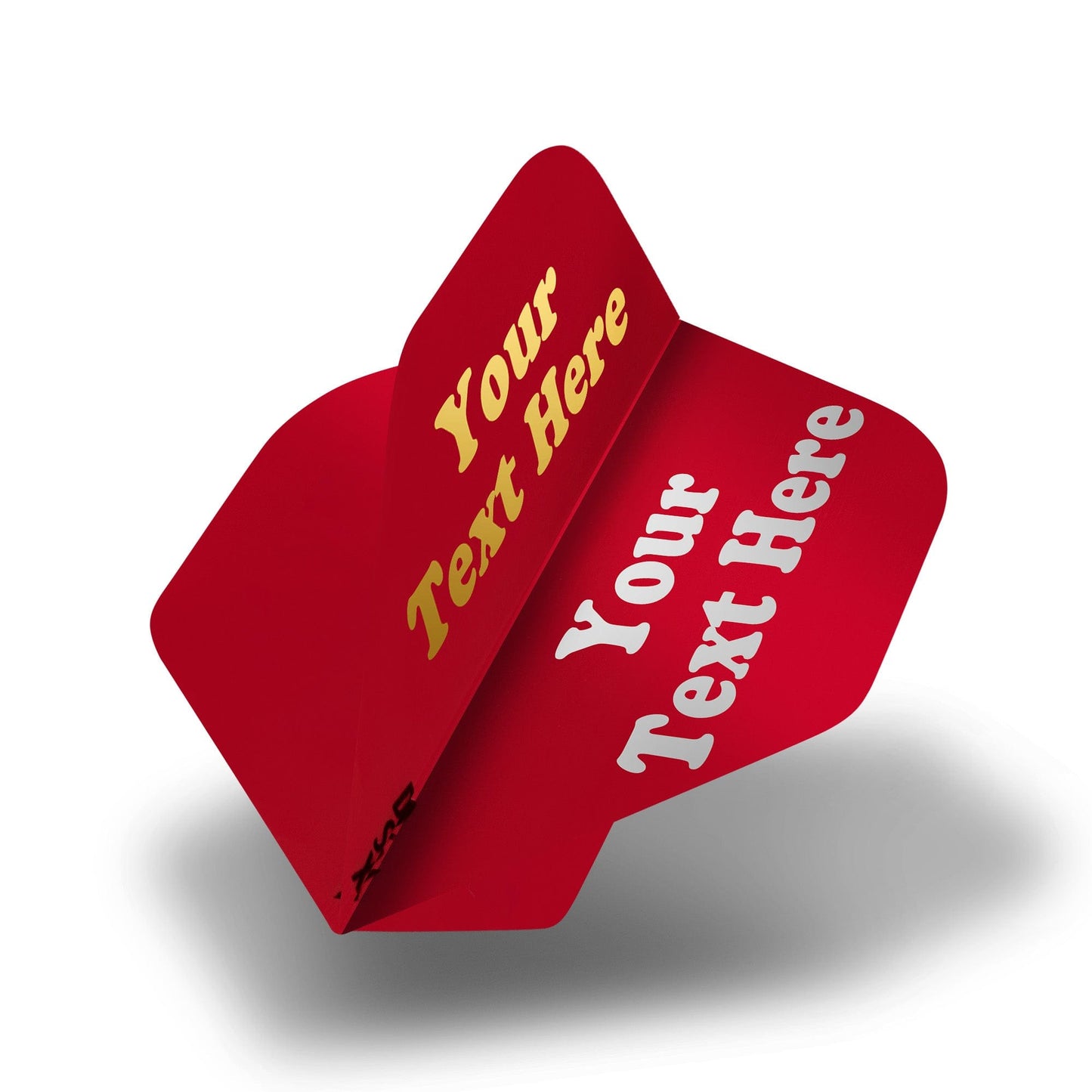Personalised Flights - Extra Strong - Hot Foil - 5 Sets - Std - Red