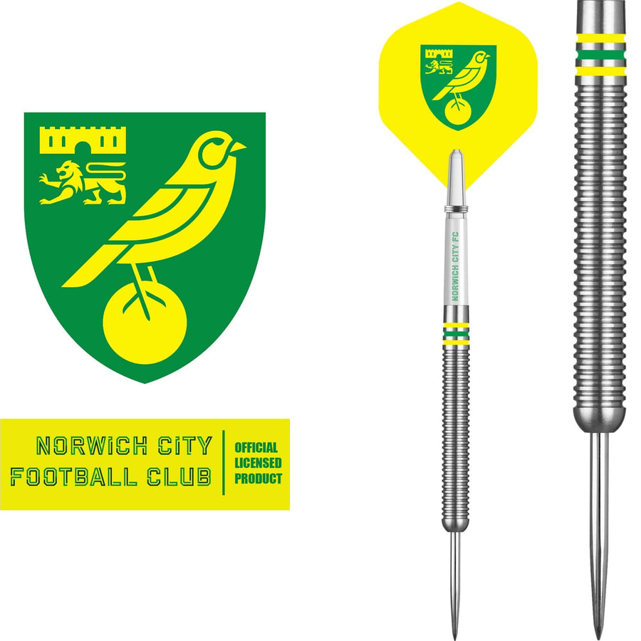 Norwich City Darts Officially Licensed Darts Corner
