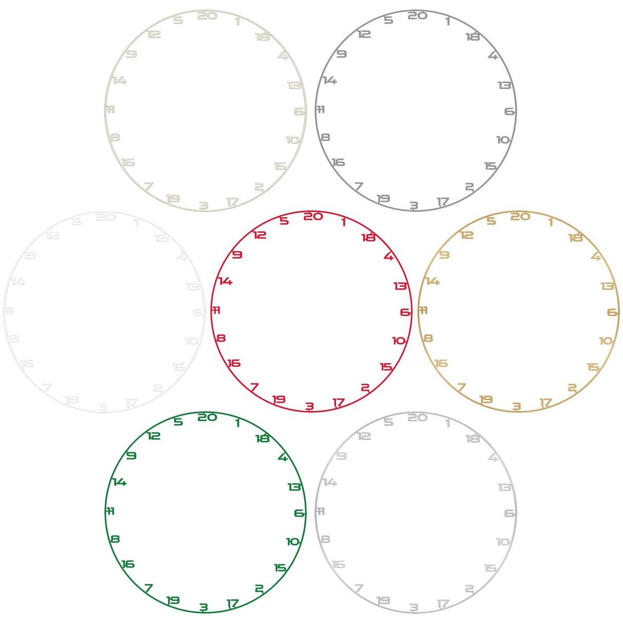 Bullet Custom Number Ring