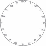 Bullet Custom Number Ring Grey