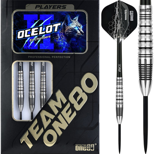 One80 Ed Chambers Darts - Steel Tip - V2 - Ocelot