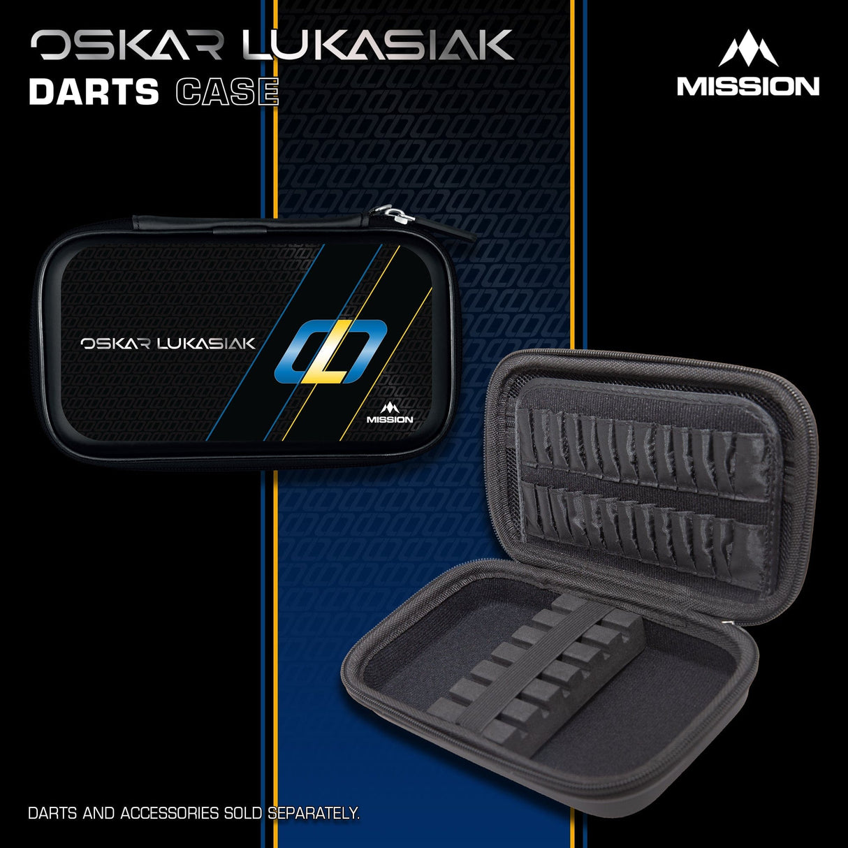 Mission Darts Players- EVA Dart Case - Oskar Lukasiak