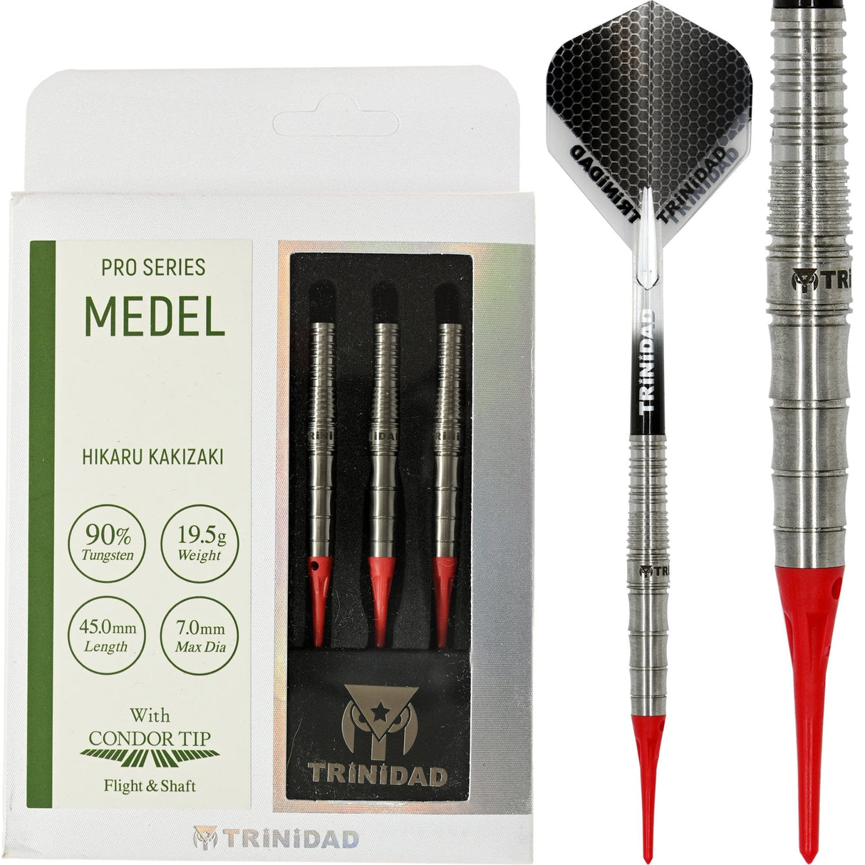 *Trinidad Pro - Soft Tip Darts - Hikaru Kakizaki - Medel - 21g-D9581 21g