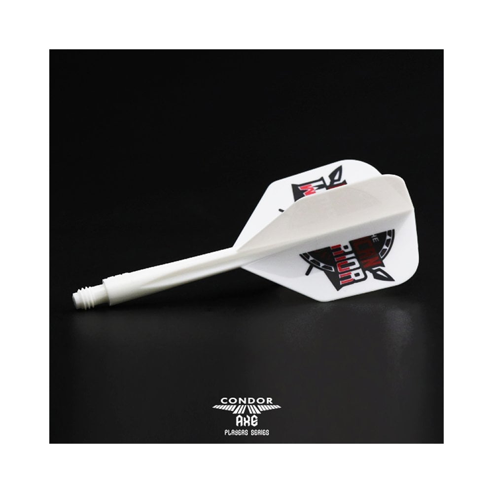 *Condor AXE Dart Flights - Devon Petersen - Small - African Warrior - Inspiration 2 - White