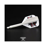 *Condor AXE Dart Flights - Devon Petersen - Small - African Warrior - Inspiration 2 - White