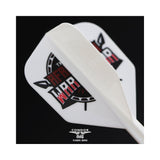 *Condor AXE Dart Flights - Devon Petersen - Small - African Warrior - Inspiration 2 - White