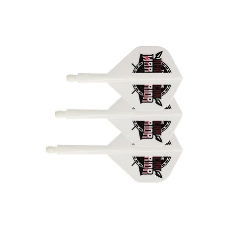 *Condor AXE Dart Flights - Devon Petersen - Standard - African Warrior - Inspiration 2 - White