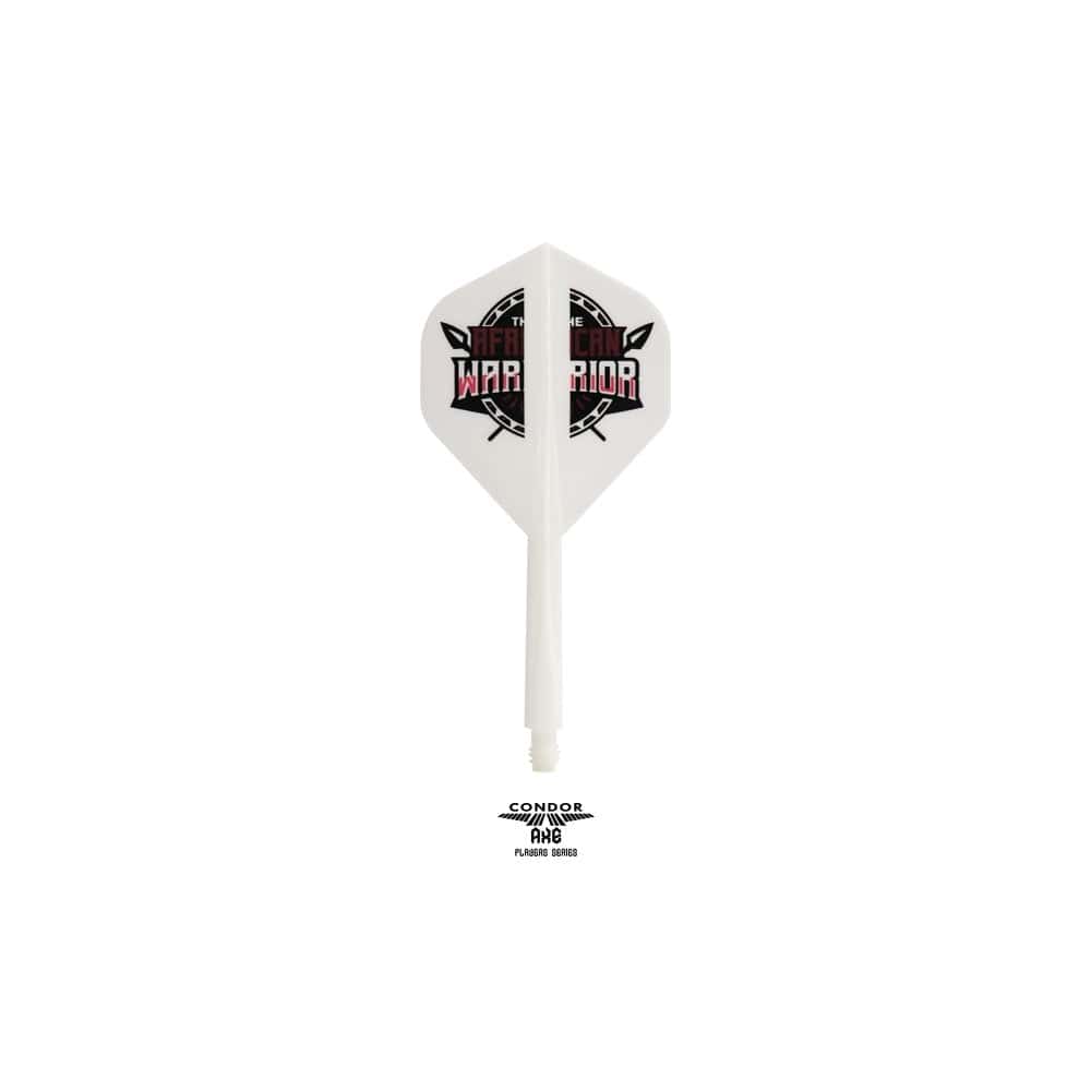 *Condor AXE Dart Flights - Devon Petersen - Standard - African Warrior - Inspiration 2 - White