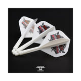 *Condor AXE Dart Flights - Devon Petersen - Standard - African Warrior - Inspiration 2 - White