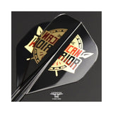 *Condor AXE Dart Flights - Devon Petersen - Standard - African Warrior - Inspiration 2 - Black