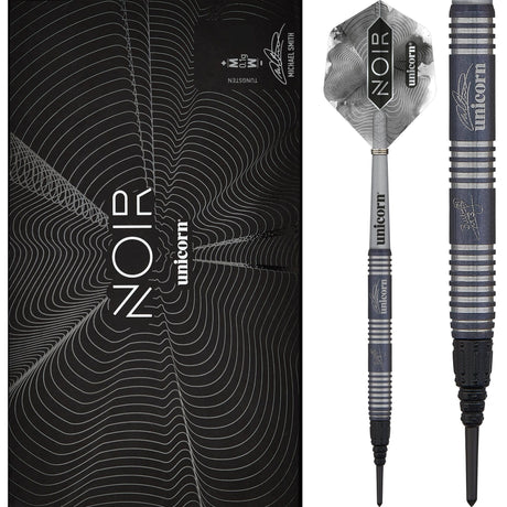 *Unicorn Michael Smith Darts - Soft Tip - Bully Boy - Deluxe Edition - Noir 19g