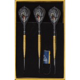 *Cuesoul - Steel Tip Tungsten Darts - Robbie Green - Kong - Gold