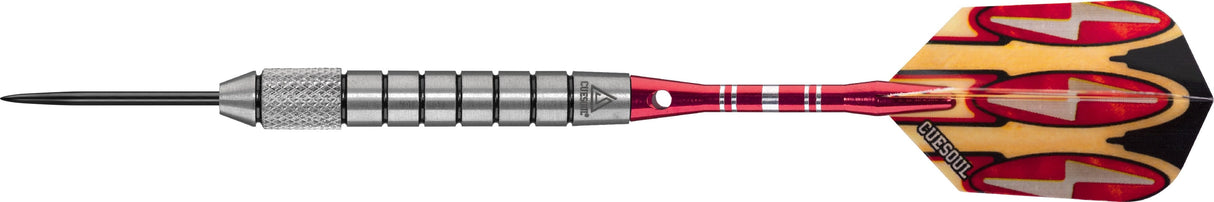 *Cuesoul - Steel Tip Tungsten Darts - Traditional - Knurled - 28g