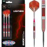 *McKicks Quick Red Darts - Steel Tip - Ringed - Red