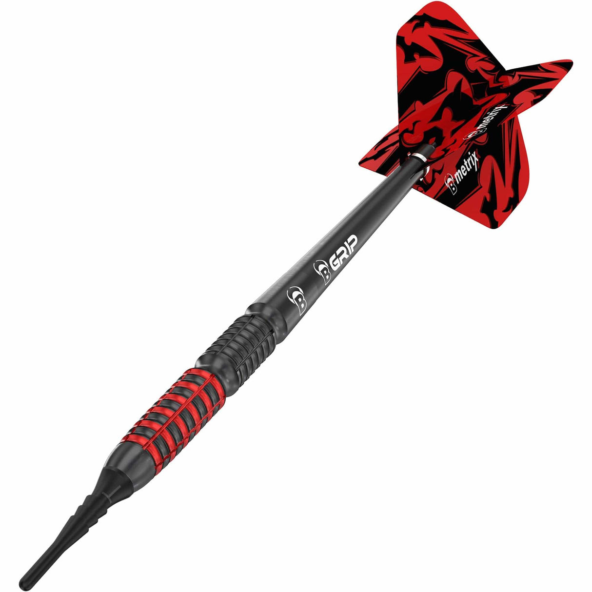 BULL'S Magma Darts - Soft Tip - Black and Red 18g