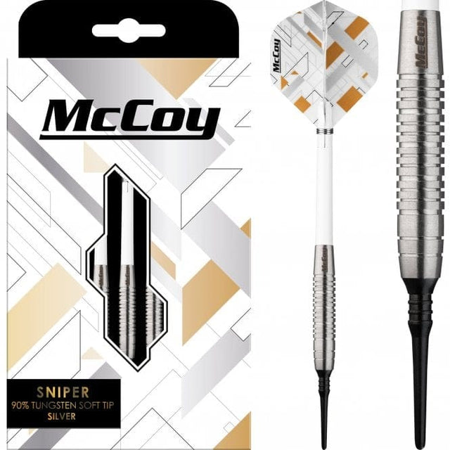 *McCoy Sniper - 90% Soft Tip Tungsten - Silver
