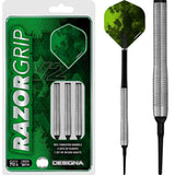 *Designa Razor Grip V2 Soft Tip Darts - M1 - Natural 20g