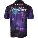 *Legend Darts - Lisa Ashton - Dart Shirt - The Lancashire Rose - Purple