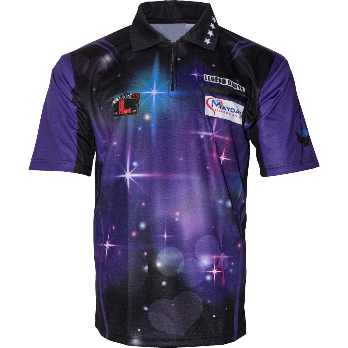 *Legend Darts - Lisa Ashton - Dart Shirt - The Lancashire Rose - Purple