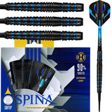 *Harrows Spina Darts - Soft Tip Tungsten - Black Blue 18g