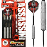 Harrows Assassin Darts - Steel Tip - Heavy - Ringed - 40g 40g