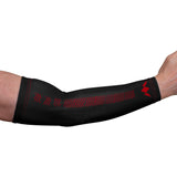 Mission Darts REACH Arm Sleeves (Pair) - Reflex - Black & Red 2XL