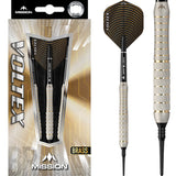 *Mission Voltex Darts - Soft Tip Brass - M1 - Silver - Knurled 21g