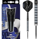 *Mission Chiron Darts - Steel Tip - M1 - Electro Black & Blue 22g