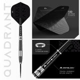 *Mission Quadrant Darts - Steel Tip - M2 - Quad Grip