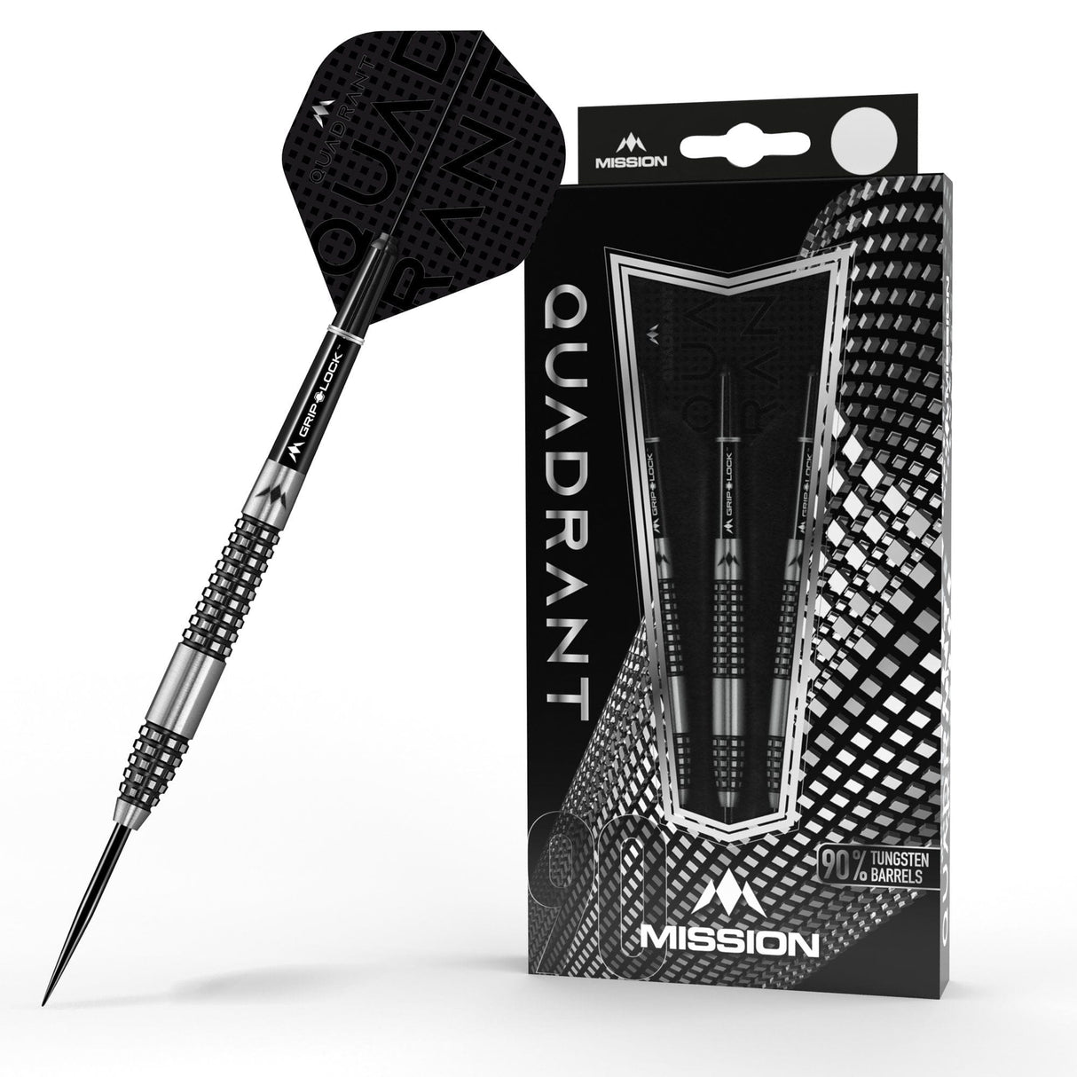 *Mission Quadrant Darts - Steel Tip - M2 - Quad Grip