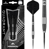 *Mission Quadrant Darts - Steel Tip - M2 - Quad Grip 24g