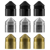 *One80 Vice Lock System - Shaft Caps - Black - Pack 6
