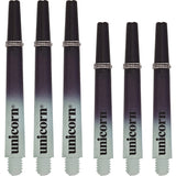 Unicorn Gripper 3 Two Tone Dart Shafts - White & Black