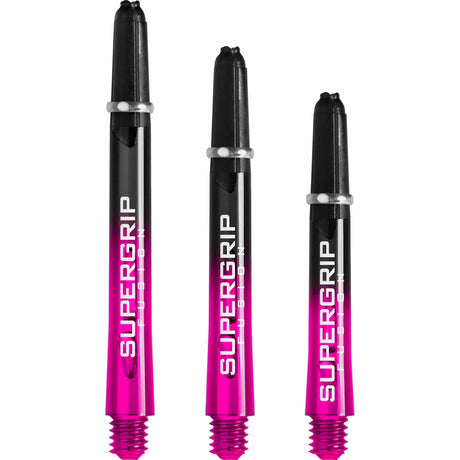 *Harrows Supergrip Fusion X Shafts - Dart Stems - Dark Pink