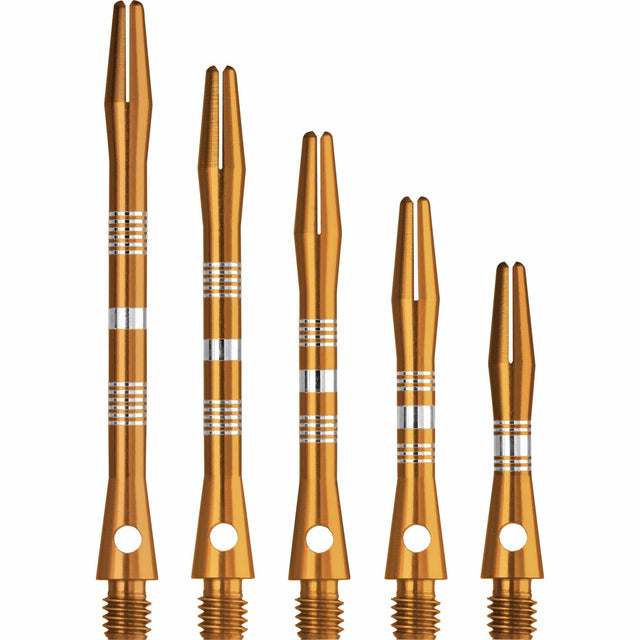 *Designa Multiline Aluminium Shafts - Regrooved - Gold