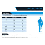 *Arraz Shard Dart Shirt - with Pocket - Black & Blue - Orange