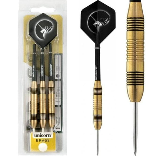 Unicorn Core Plus Black Brass Darts - 22g 24g 26g - Bully Darts Unicorn Core Plus Black Brass Darts - 22g 24g 26g - Bully Darts