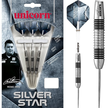 *Unicorn Silver Star Darts - Steel Tip - Michael Smith