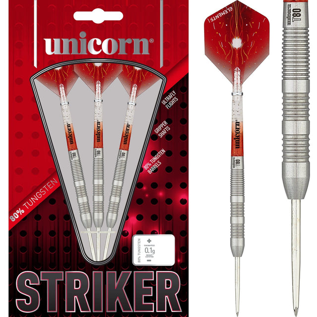 Unicorn T80 Darts - Core XL - Steel Tip - S3 - Striker 22g