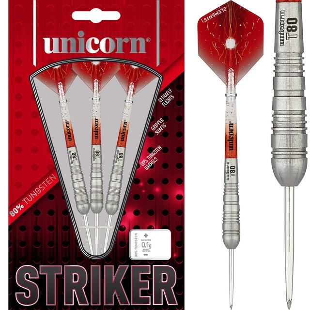 Unicorn T80 Darts - Core XL - Steel Tip - S4 - Striker 23g