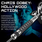 Target Chris Dobey Darts - Steel Tip - 90% Tungsten - Hollywood Action