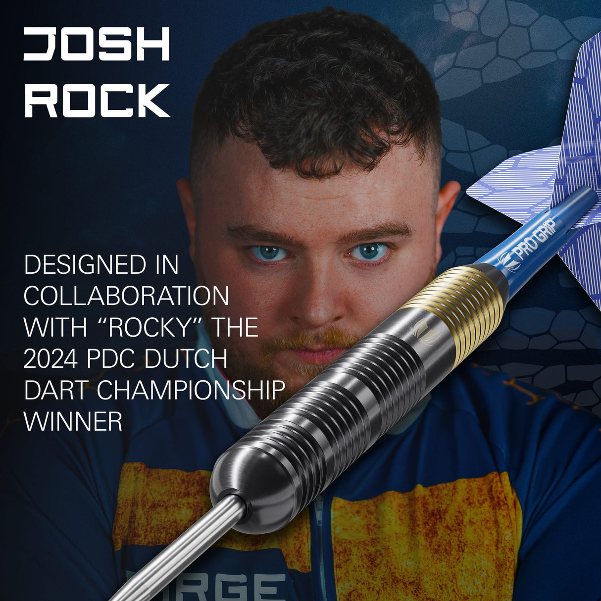 Target Josh Rock Darts - Steel Tip - Brass 22g