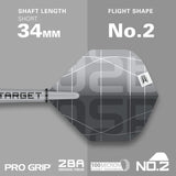 Target Nathan Aspinall Darts - Steel Tip - 90% Tungsten - Echo