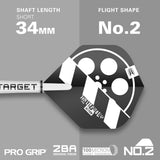 Target Chris Dobey Darts - Soft Tip - 90% Tungsten - Hollywood Action 20g